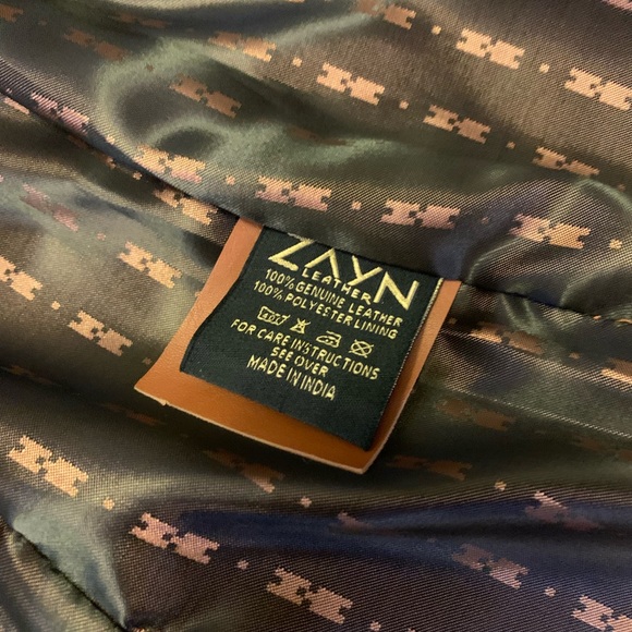 NEOT Zayn Carmel Leather Jacket Size Medium - Picture 13 of 16